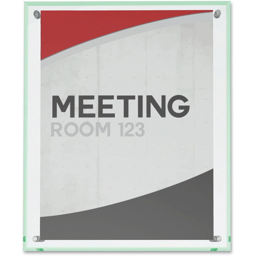 Deflecto Superior Image Beveled Edge Sign Holder - 799693