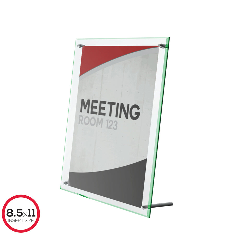 Deflecto Superior Image Beveled Edge Sign Holder - 799693