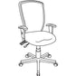 Lorell Executive High-back Mesh Chair - 86200