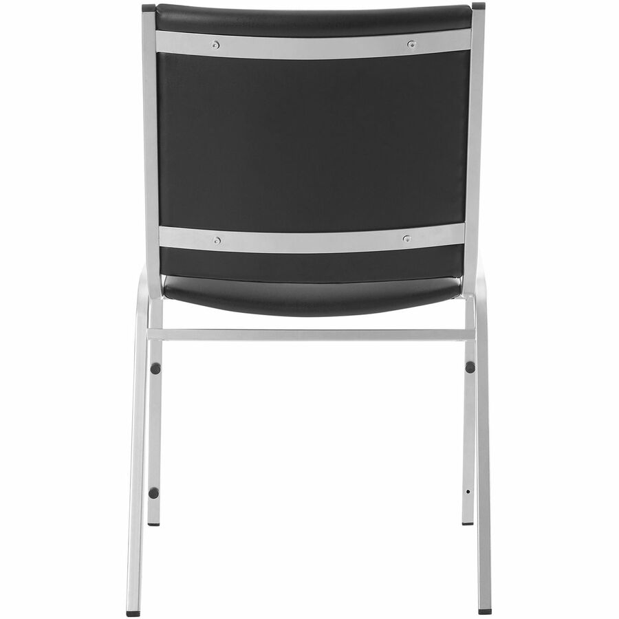 Lorell Stacking Chair Armless Black 4/box - 62502
