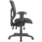 Lorell ErgoMesh Series Managerial Mesh Mid-Back Chair - 86201