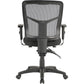 Lorell ErgoMesh Series Managerial Mesh Mid-Back Chair - 86201