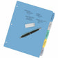 Avery Big Tab™ Write & Erase Plastic Dividers 5 tabs - 16170