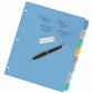 Avery Big Tab™ Write & Erase Plastic Dividers 8 tabs - 16171
