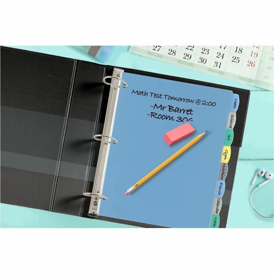 Avery Big Tab™ Write & Erase Plastic Dividers 8 tabs - 16171