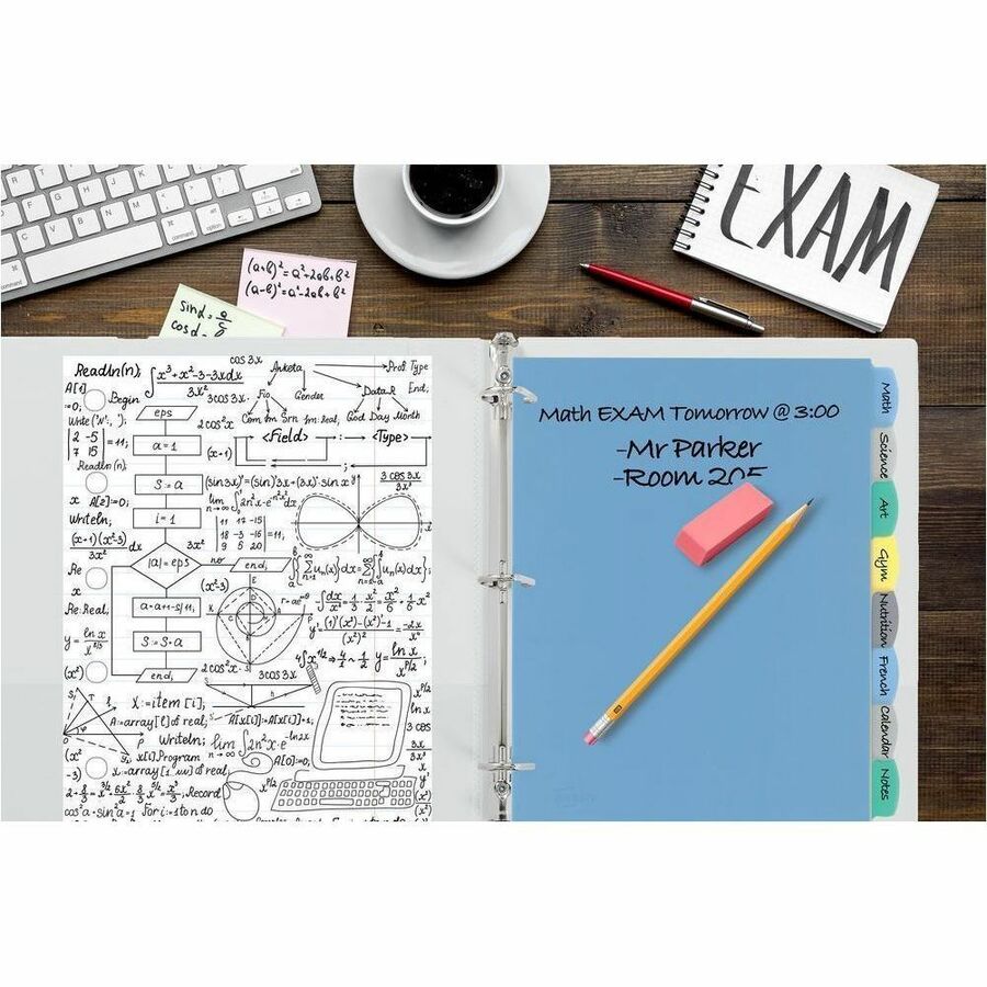 Avery Big Tab™ Write & Erase Plastic Dividers 8 tabs - 16171