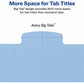 Avery&reg; Big Tab™ Write & Erase Plastic Dividers, 8 tabs, 1 set - 16171