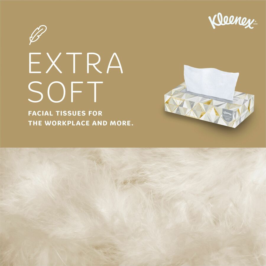 Kleenex Professional Facial Tissue for Business - Flat Box - 03076