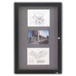 Quartet Enclosed Bulletin Board - 2363L
