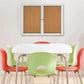 Quartet Enclosed Bulletin Board for Indoor Use - 2364