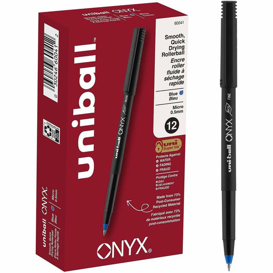 uniball&trade; Onyx Rollerball Pens