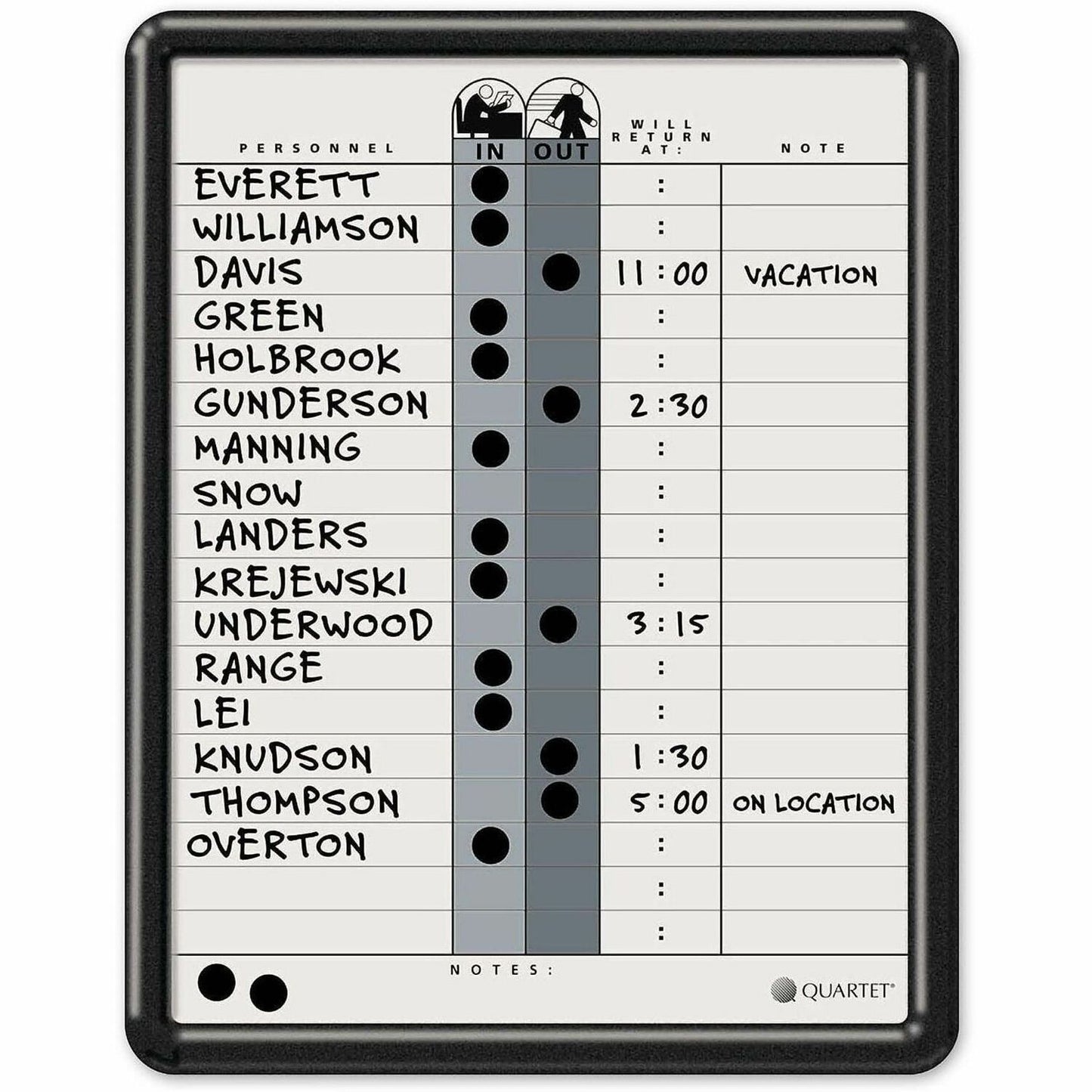 Quartet Classic In/Out Board