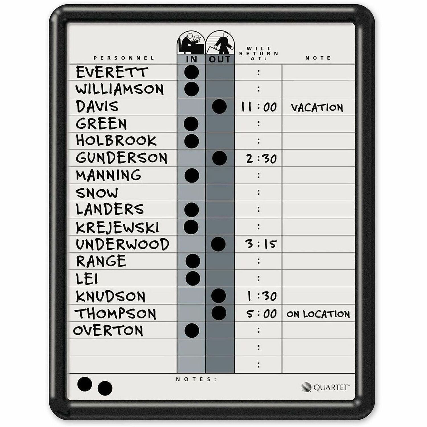 Quartet Classic In/Out Board