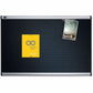 Quartet Prestige Embossed Bulletin Board - B343A