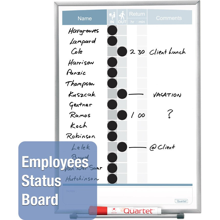 Quartet Matrix Whiteboard - M2316