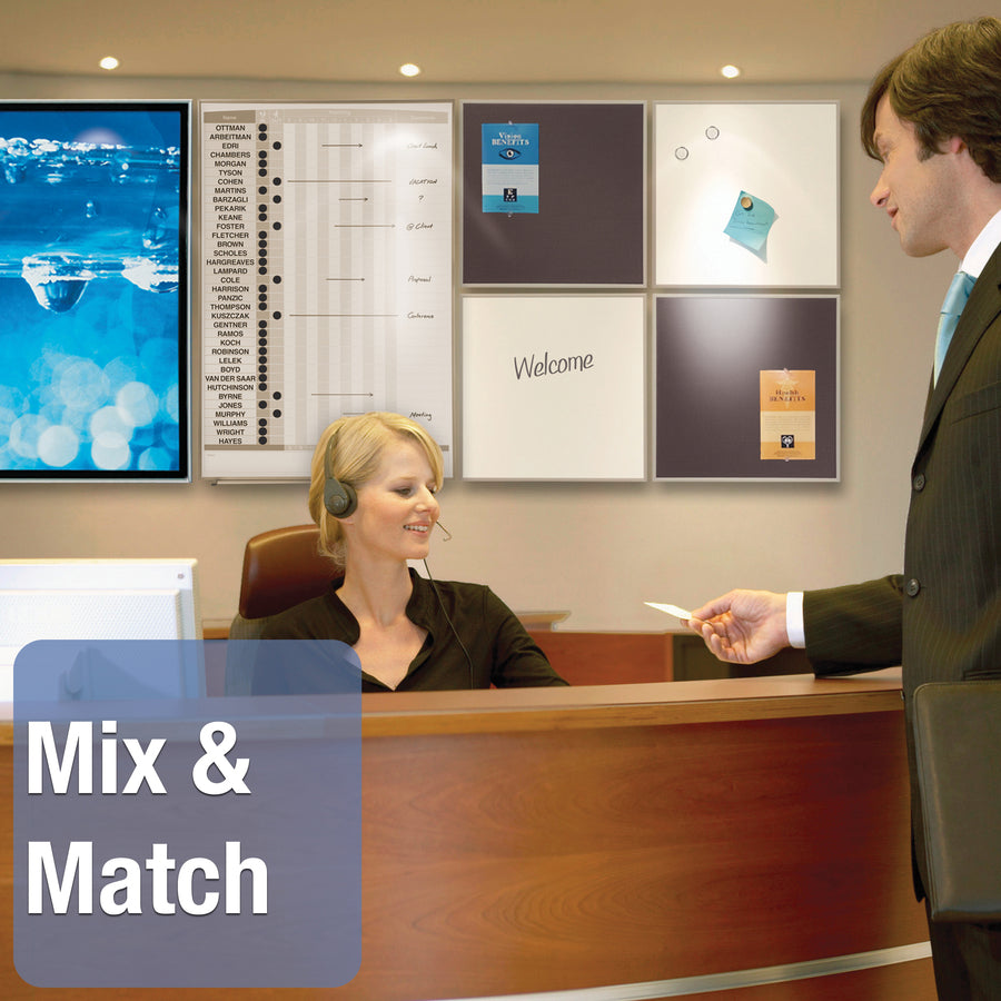 Quartet Matrix Whiteboard - M3423