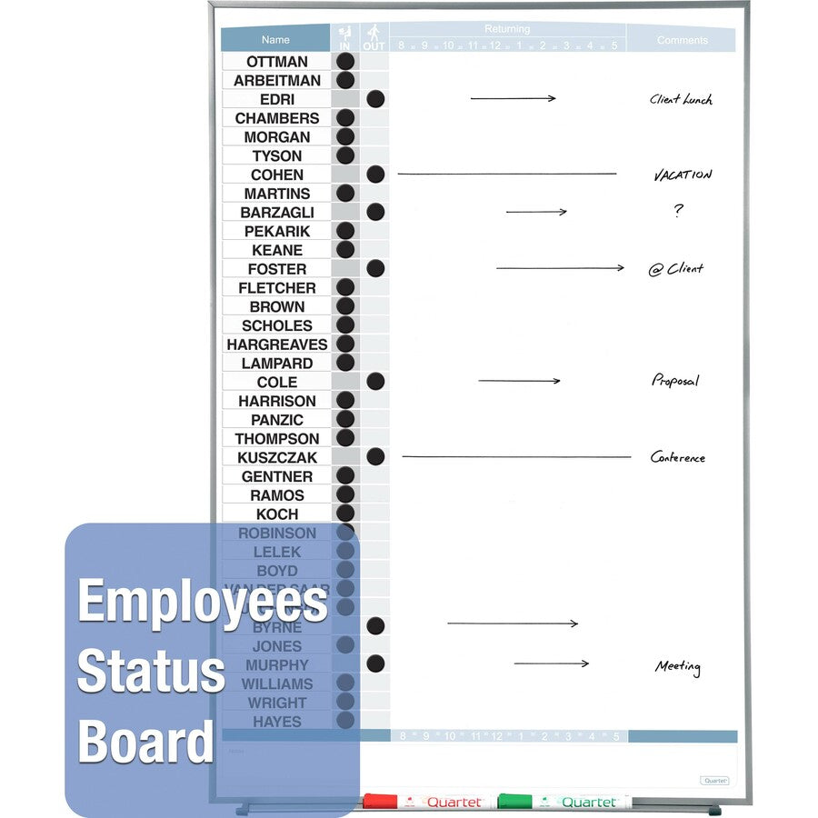 Quartet Matrix Whiteboard - M4831