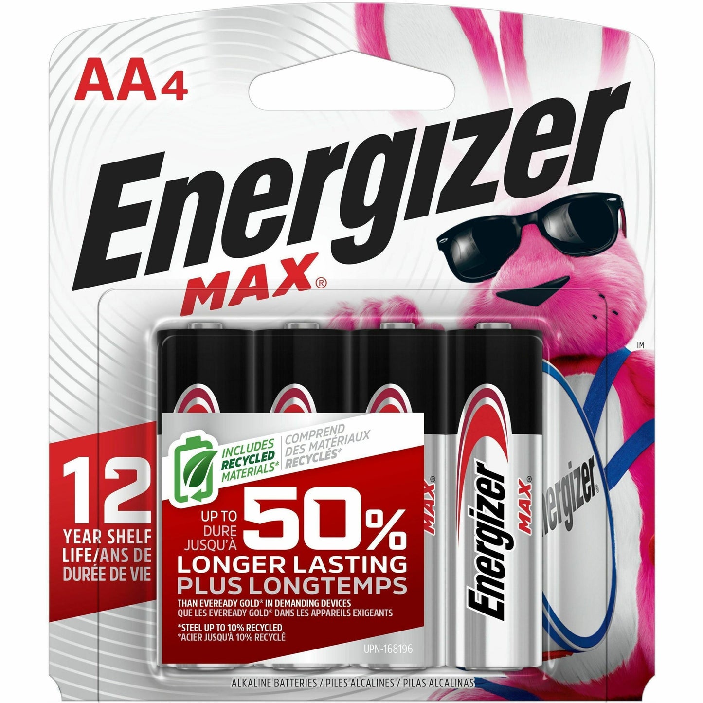 Energizer Max Alkaline AA Batteries