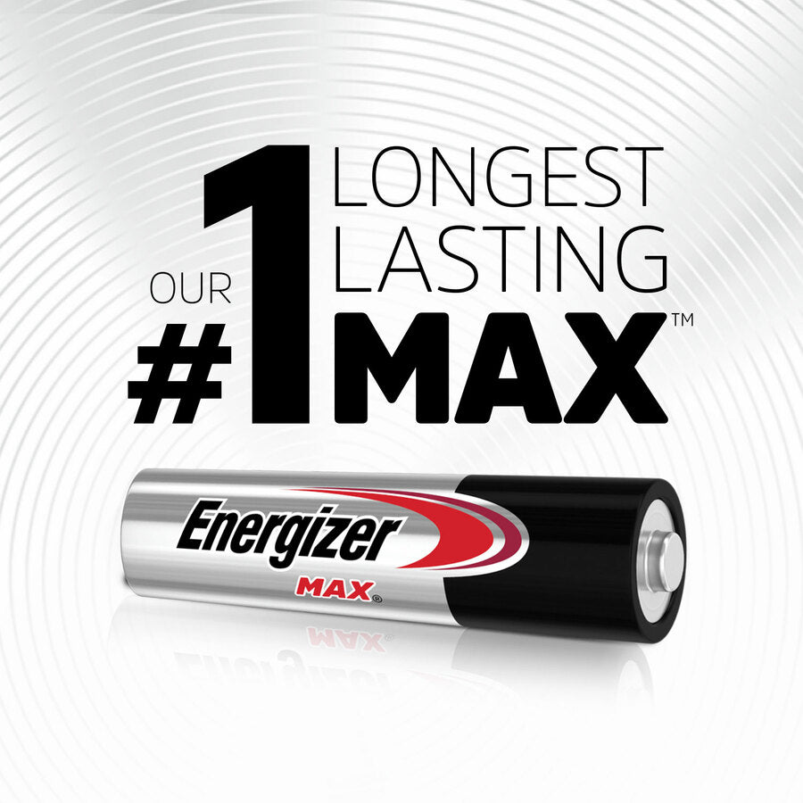 Energizer Max Alkaline AAA Batteries - E92BP-4
