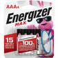 Energizer Max Alkaline AAA Batteries