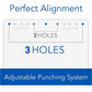 Swingline LightTouch High-Capacity Desktop Punch - A7074030