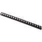Fellowes Plastic Binding Combs - Black, 1/2" Diameter