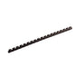 Fellowes Plastic Binding Combs - Black, 1/4" Diameter - 52366