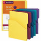 Smead Organized Up 2/5 Tab Cut Letter Recycled File Jacket - 75445