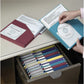 Smead Organized Up 2/5 Tab Cut Letter Recycled File Jacket - 75445