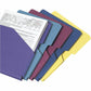 Smead Organized Up 2/5 Tab Cut Letter Recycled File Jacket - 75445