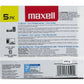 Maxell DVD Recordable Media - DVD-R - 16x - 4.70 GB - 5 / Pack - Gold - 638002