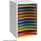 Safco Adjustable Vertical Wood Shelf Organizer - 9419GR