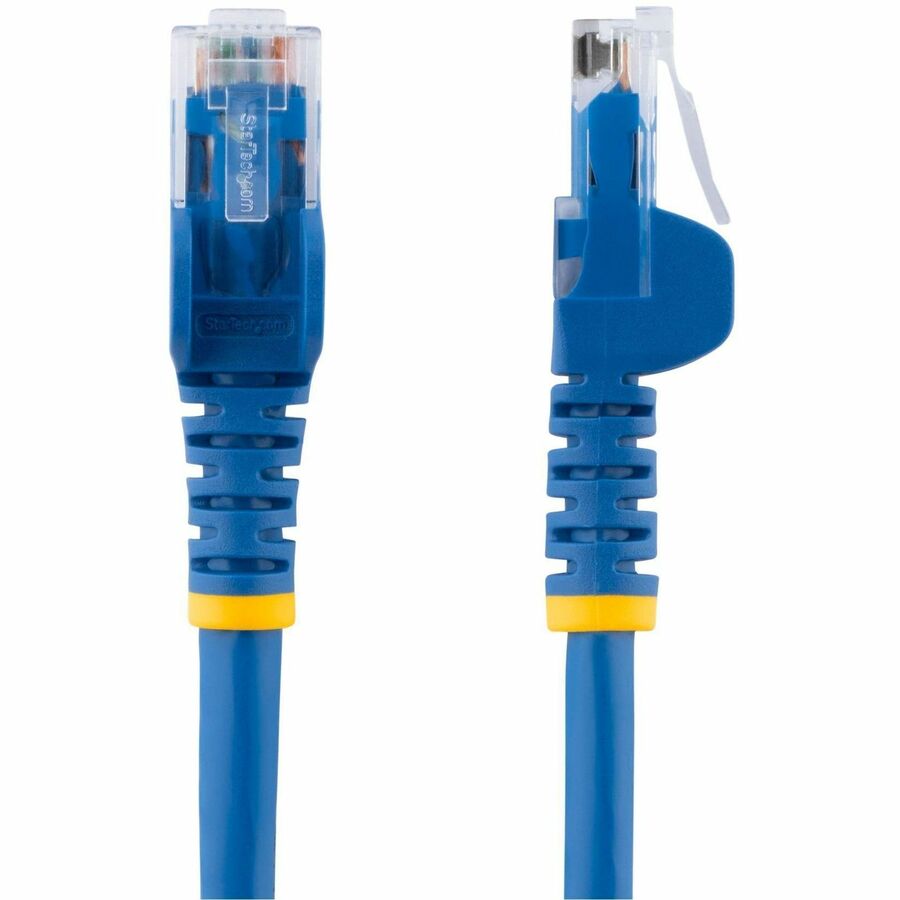 StarTech 3ft CAT6 Ethernet Cable - Blue Snagless Gigabit - 100W PoE UTP 250Mhz Category 6 Patch Cord UL Certified Wiring/TIA - N6PATCH3BL