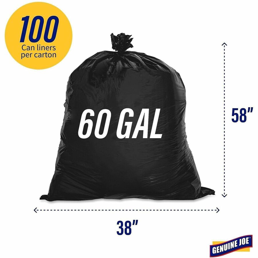 Genuine Joe Linear Low Density Can Liners - 02152