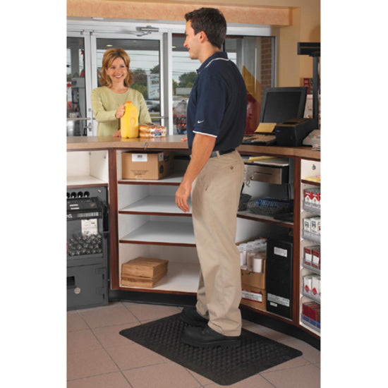 Genuine Joe Flex Step Rubber Anti-Fatigue Mats - 70373