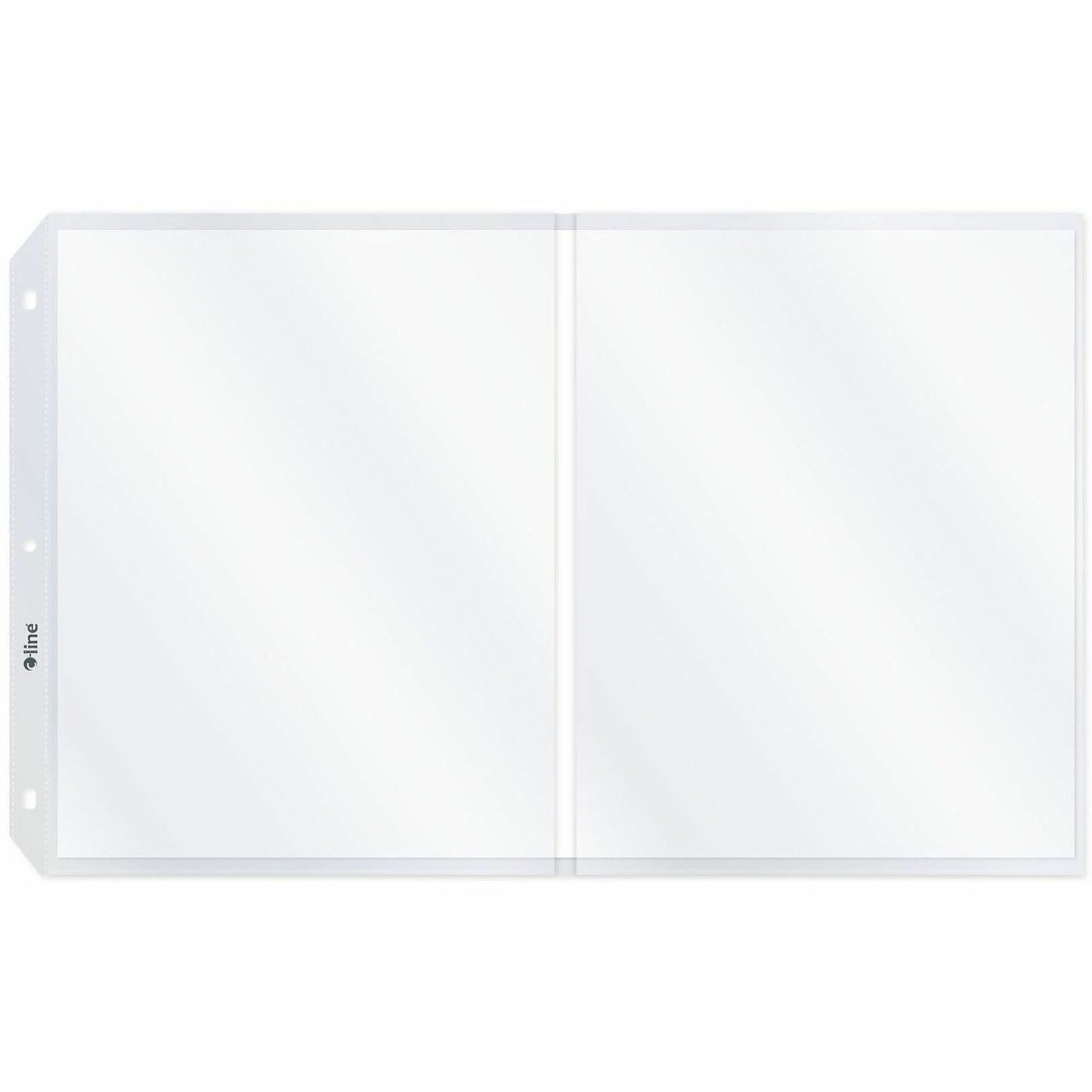 C-Line Panoramic Fold-Out Sheet Protectors