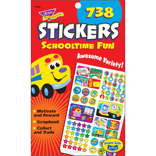 Trend Schooltime Fun Sticker Pads