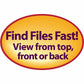 Smead Viewables Premium 3D hanging Folder Tabs and Labels - 64905