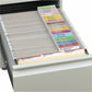 Smead Viewables Premium 3D hanging Folder Tabs and Labels - 64905