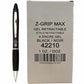 Zebra Pen Z-Grip MAX Gel Retractable Pens
