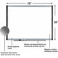 Lorell Signature Series Magnetic Dry-erase Markerboard - 69652