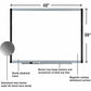 Lorell Signature Series Magnetic Dry-erase Markerboard - 69652