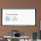Lorell Signature Series Magnetic Dry-erase Markerboard - 69654
