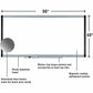 Lorell Signature Series Magnetic Dry-erase Markerboard - 69654