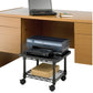 Safco Under Desk Printer/Fax Stand - 5206BL