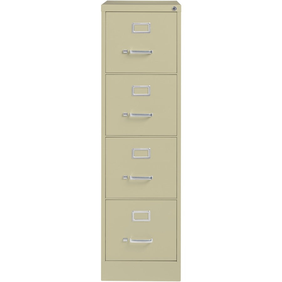 Lorell Fortress Series 26-1/2" Commercial-Grade Vertical File Cabinet - 60193