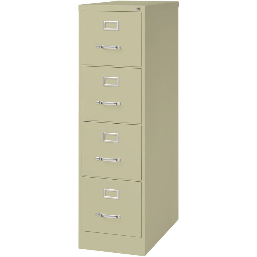 Lorell Fortress Series 26-1/2" Commercial-Grade Vertical File Cabinet - 60193