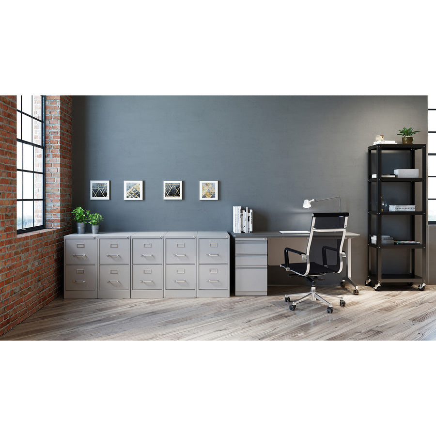 Lorell Fortress Series 26-1/2" Commercial-Grade Vertical File Cabinet - 60195