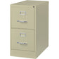 Lorell Fortress Series 26-1/2" Commercial-Grade Vertical File Cabinet - 60196
