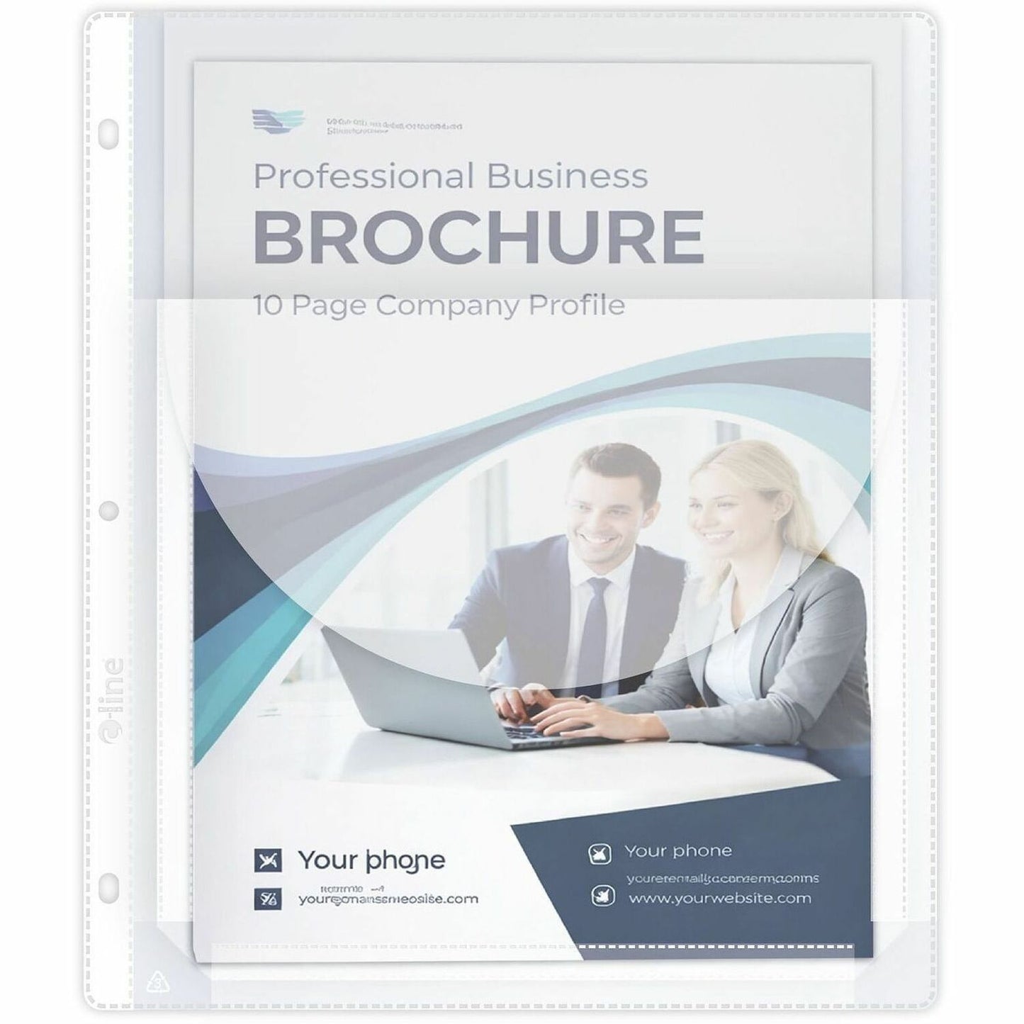 C-Line Super Capacity Sheet Protector with Tuck-in Flap